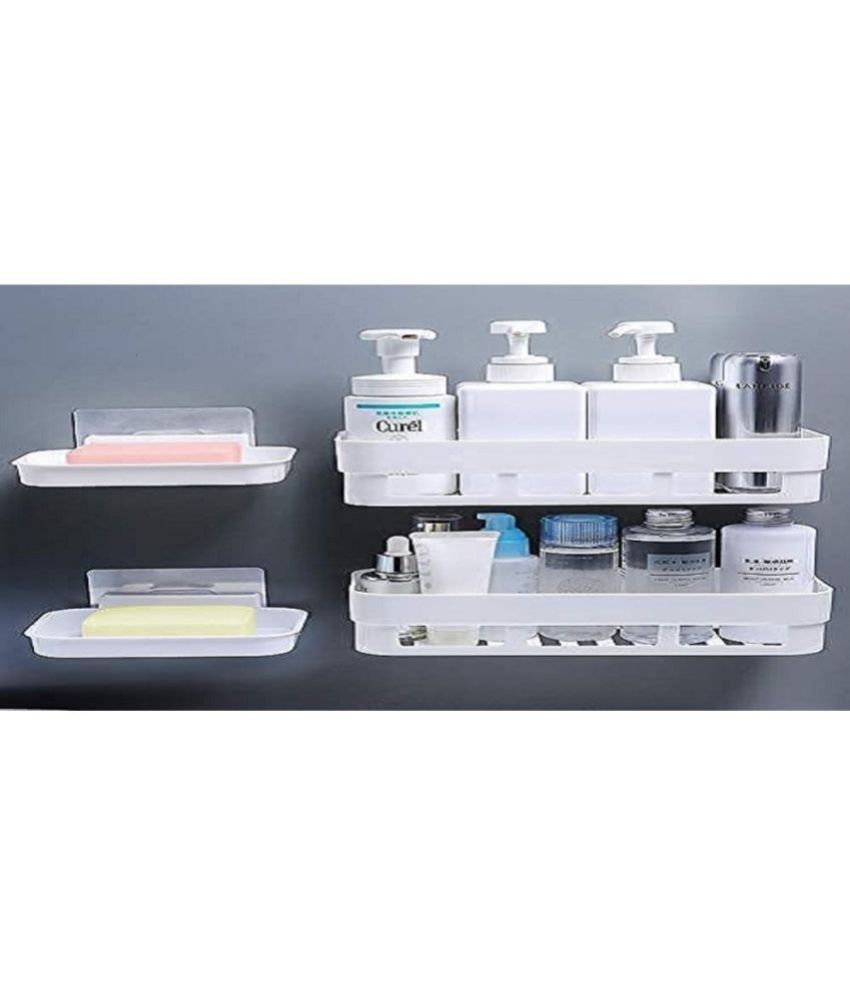     			VVORAA Plastic Wall Hung Shelf