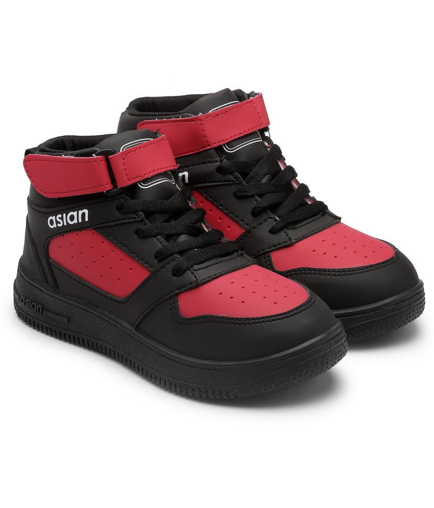     			ASIAN - Black Boy's Sneakers ( 1 Pair )