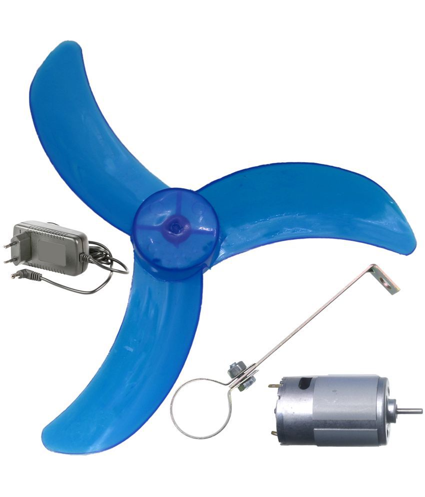     			Big 3" Torque Motor, 12 Volt DC Fan + Propeller 9 inches + 3" Mounting Clamp + 12V Adapter