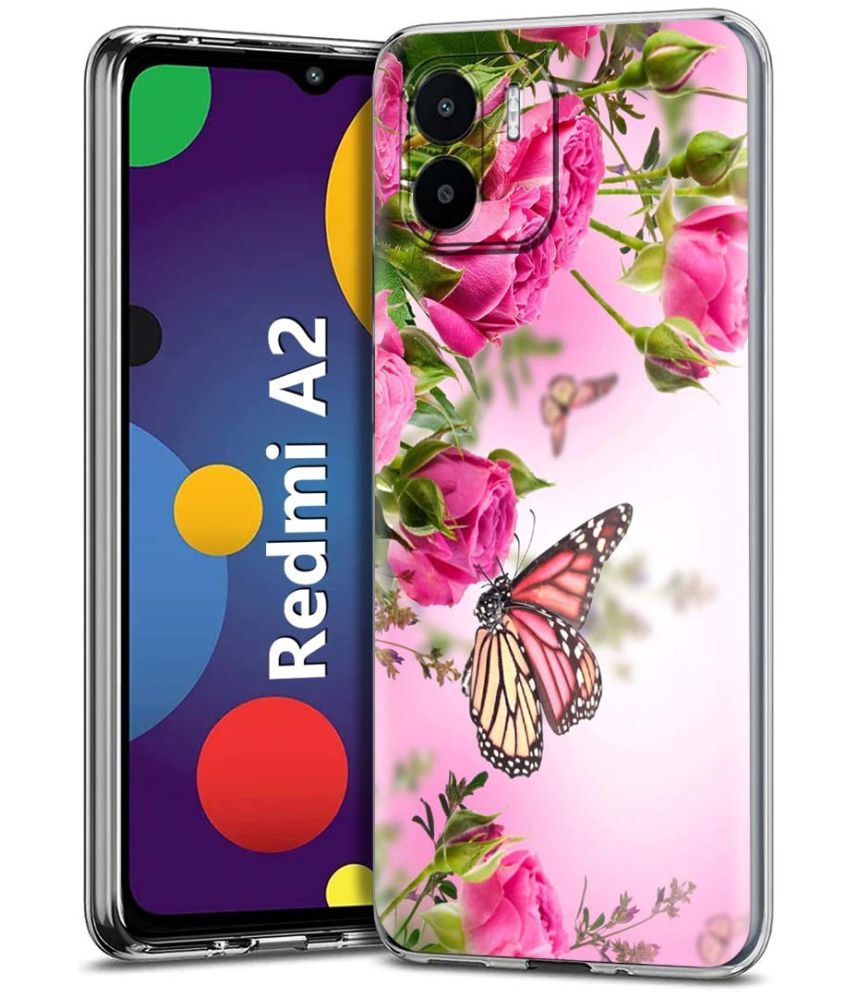     			NBOX - Multicolor Printed Back Cover Silicon Compatible For Redmi A2 ( Pack of 1 )