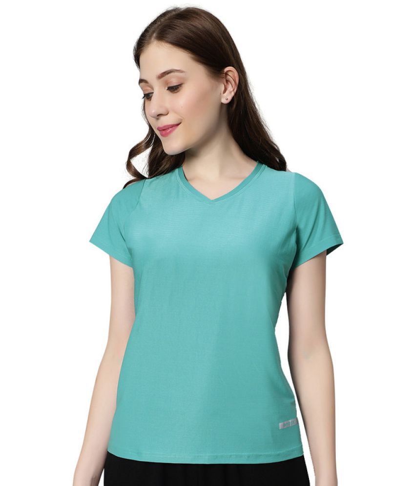     			Omtex Green Polyester Tees - Single