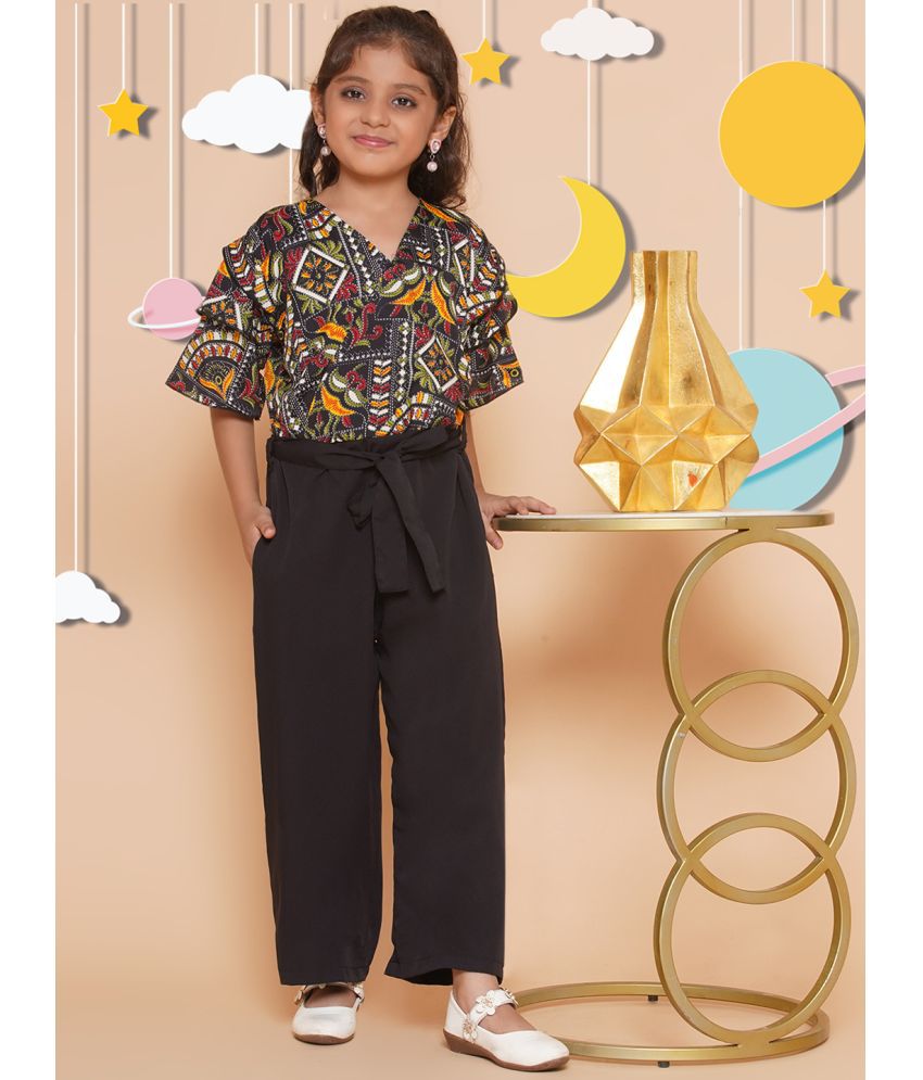     			Arshia Fashions - Multicolor Crepe Girls Jumpsuit ( Pack of 1 )