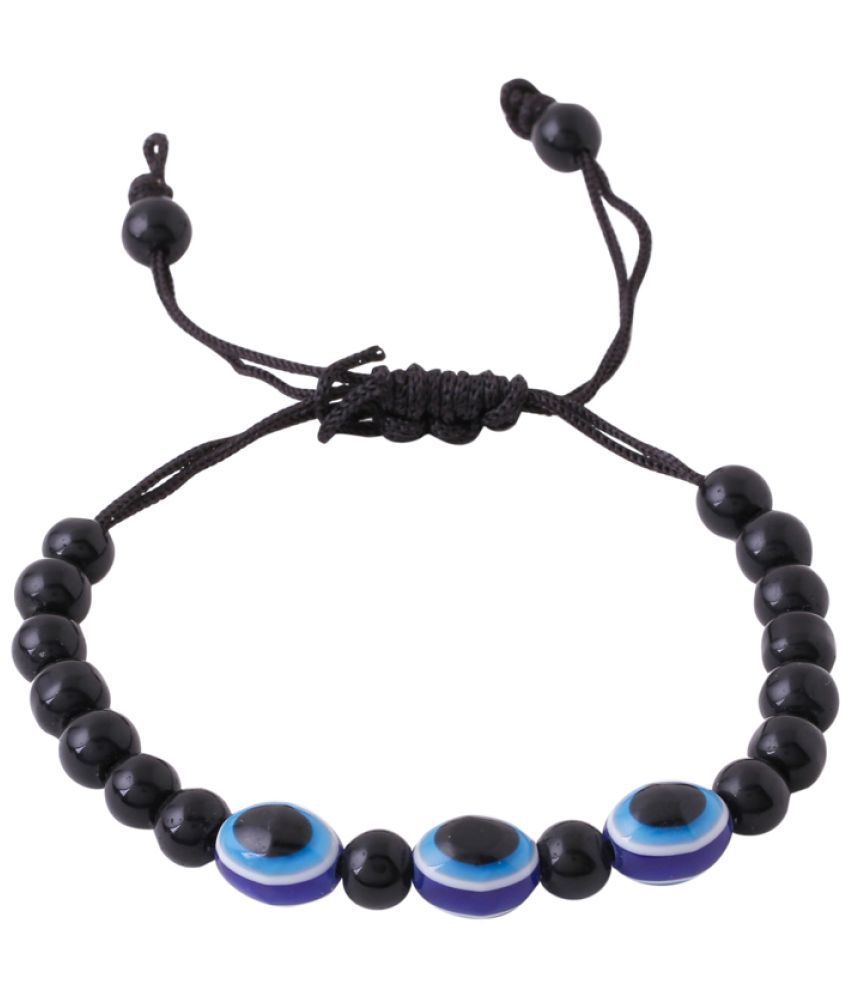     			NVR - Black Bracelet ( Pack of 1 )