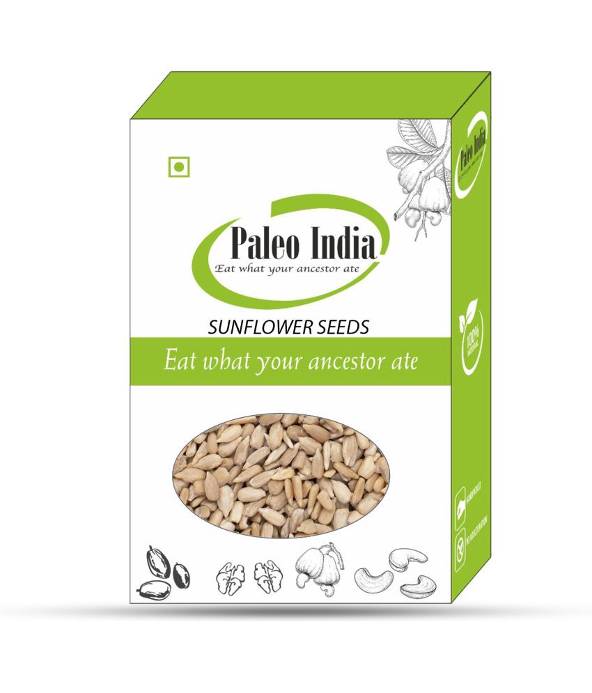     			Paleo India 200g Sunflower Seeds| Seeds for Eating| Dry Fruits and Seeds