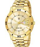 Wizard Times - Gold Stainless Steel Analog Men's Watch