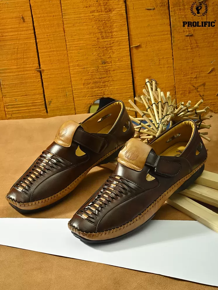 Genuine Leather Summer Men Sandals Male Breathable - Men Sandals Genuine  Leather - Aliexpress
