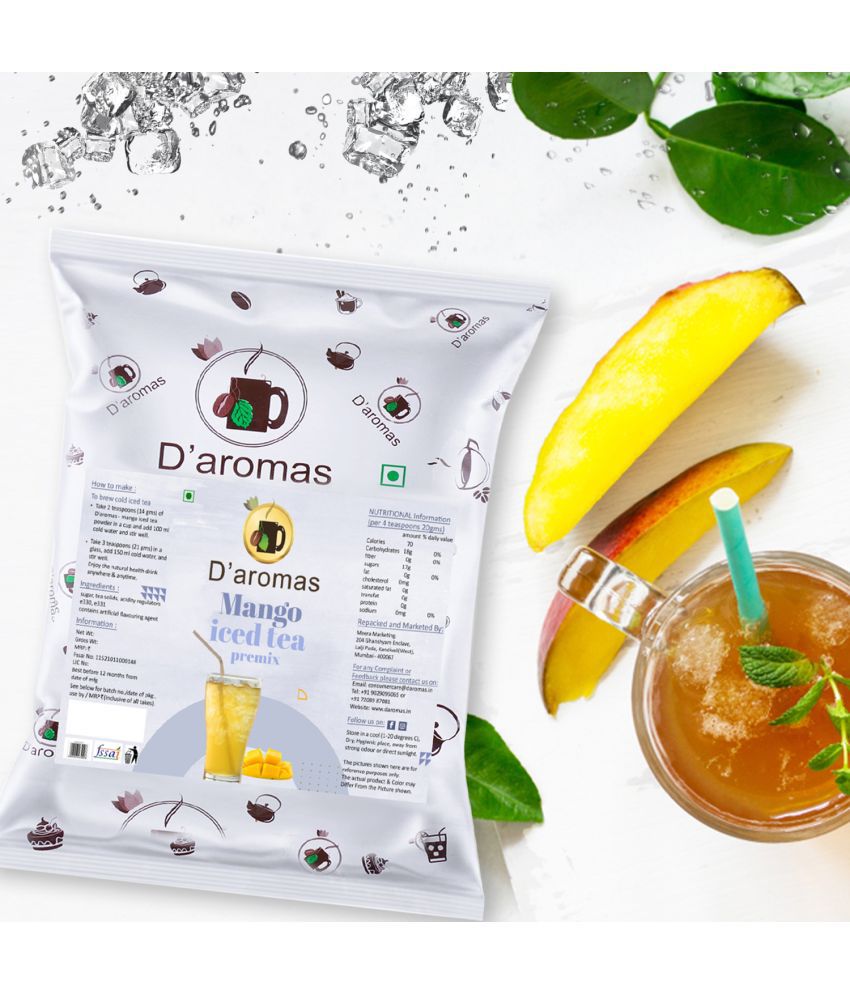     			D'aromas Instant Premix Ice Tea Iced Tea Drink 500 gm