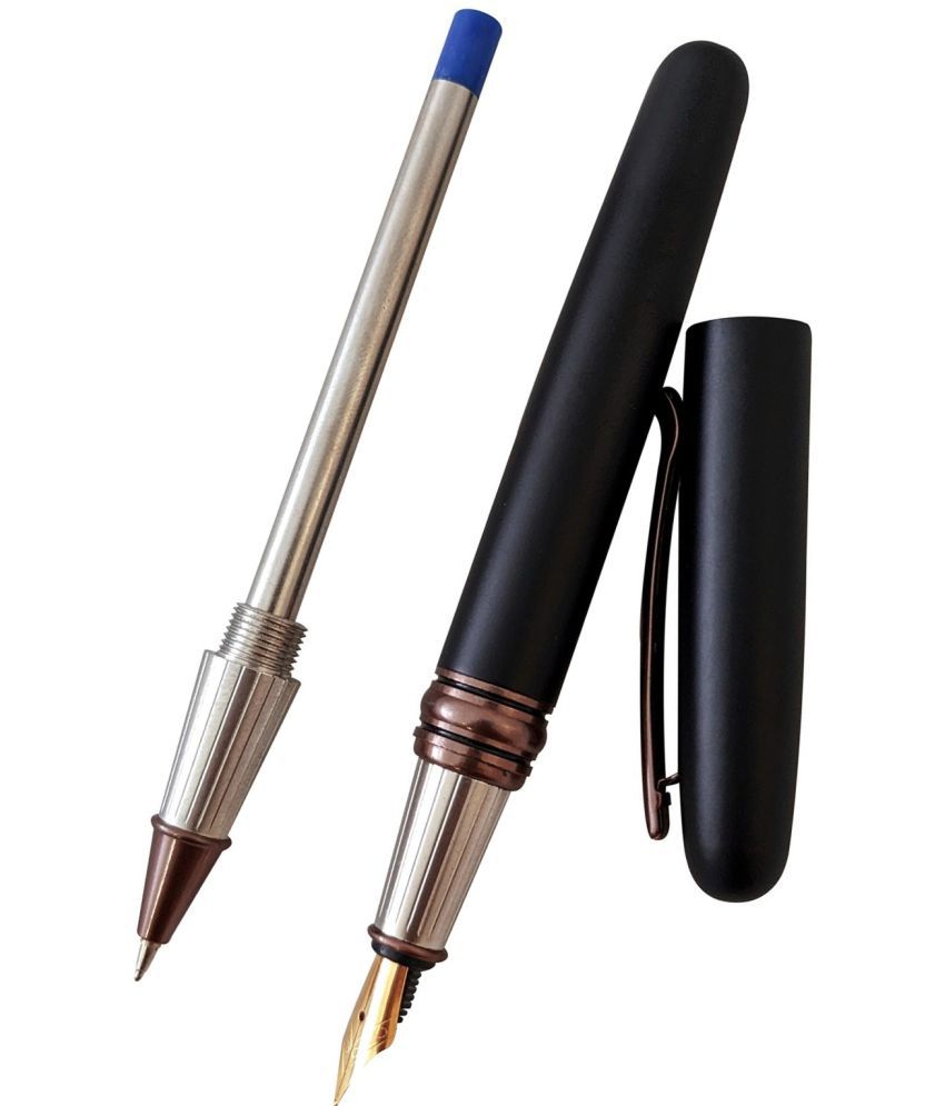     			KK CROSI 2in1 Metal Roller and Fountain Pen  (Blue Ink, Other Colours)