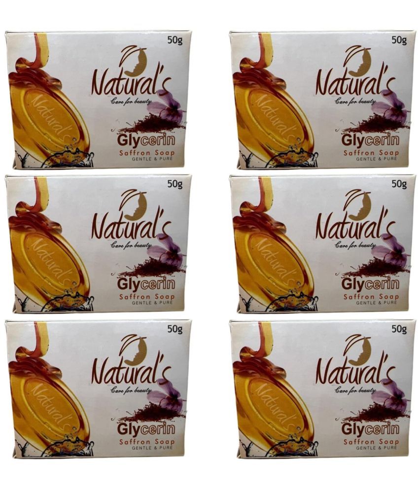     			Natural's care for beauty - Skin Whitening Soap for All Skin Type ( Pack of 6 )