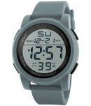 Renaissance Traders - Light Grey Silicon Digital Men's Watch