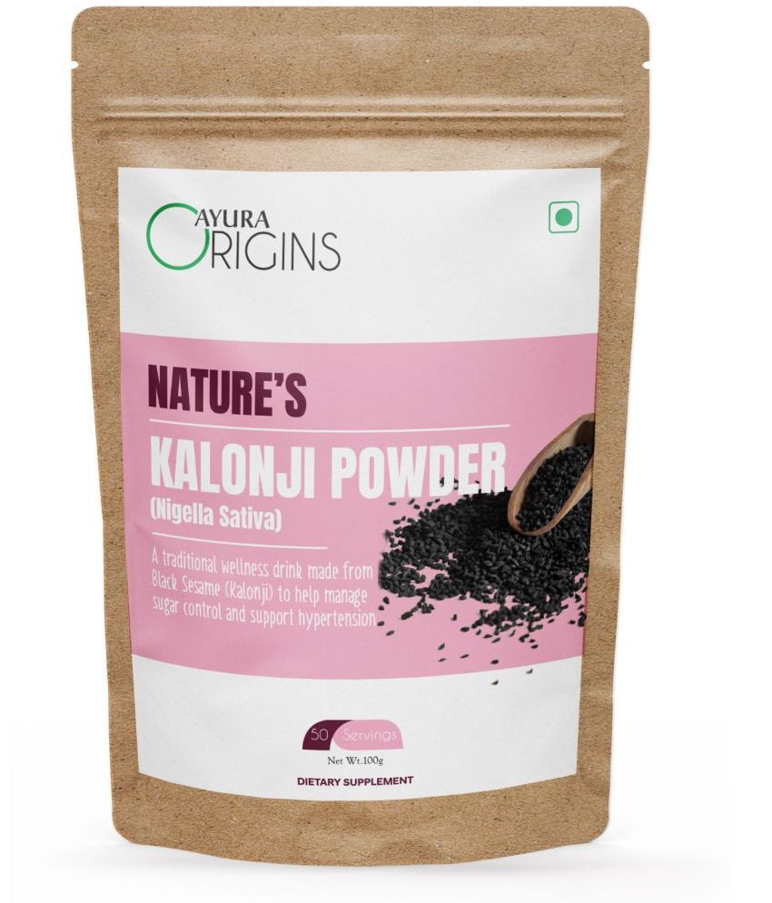     			Ayura Origin Nature's Kalonji Powder Nutrition Drink Powder 100 gm Unflavoured