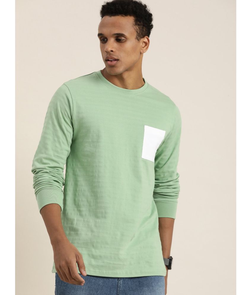     			Dillinger - Green Cotton Regular Fit Men's T-Shirt ( Pack of 1 )