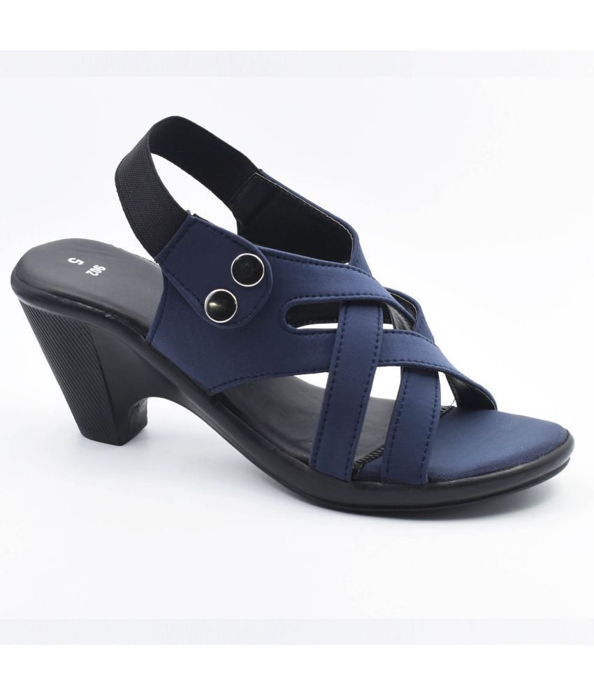     			Dream Makers - Blue Women's Sandal Heels