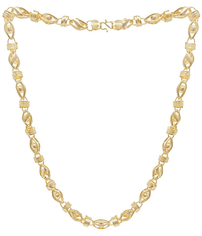     			JIPPA Gold Plated Chain ( Set of 1 )