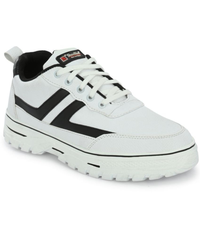     			ShoeRise White Men Casual Shoes White Men's Sneakers
