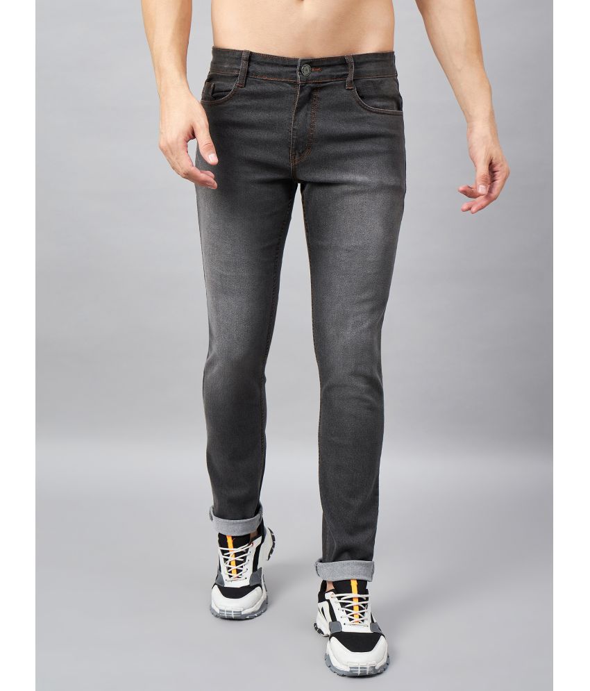     			Studio Nexx - Grey Denim Slim Fit Men's Jeans ( Pack of 1 )