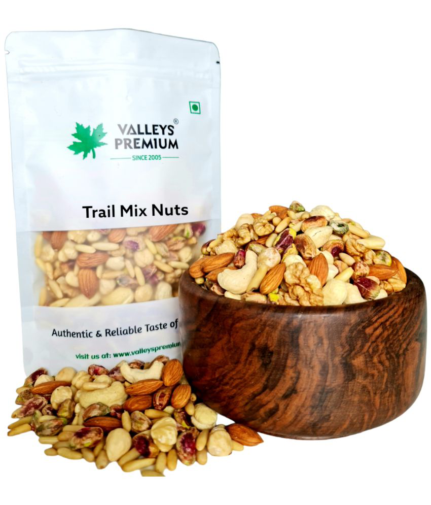    			Valleys Premium Trail Mix Nuts 400 Grams (Pinenuts, Cashews, Almonds, Hazelnuts,Walnuts, Pistachios )