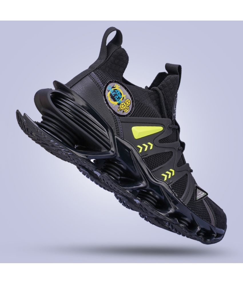    			atom Spring Edge Alpha 1 Black Men's Lifestyle Shoes