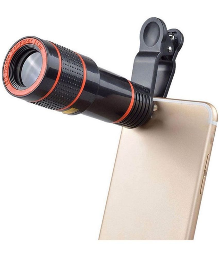     			HD Mobile Telescope Lens Kit for All Mobile Camera with 12X Zoom