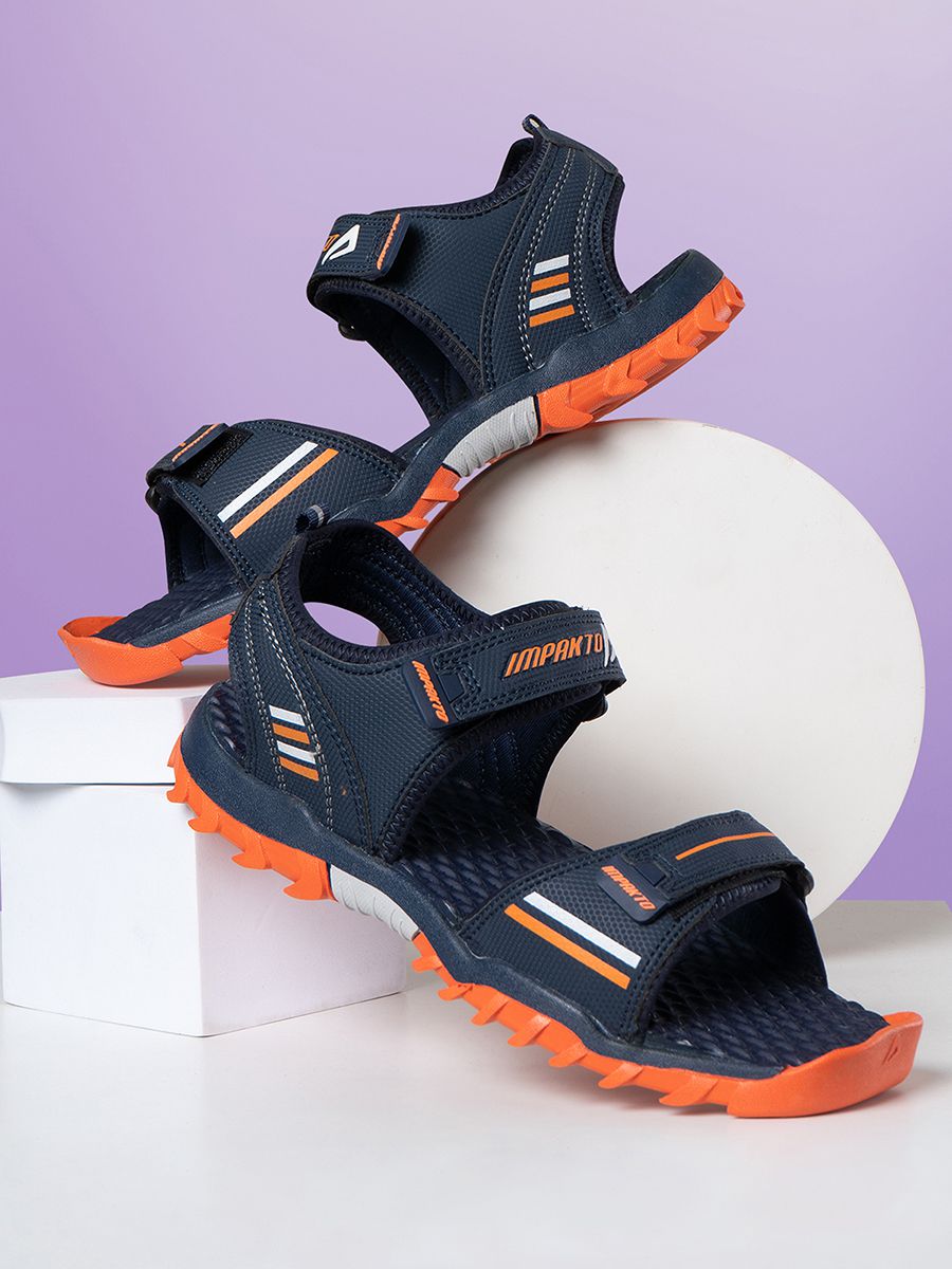     			Impakto - Navy Men's Floater Sandals