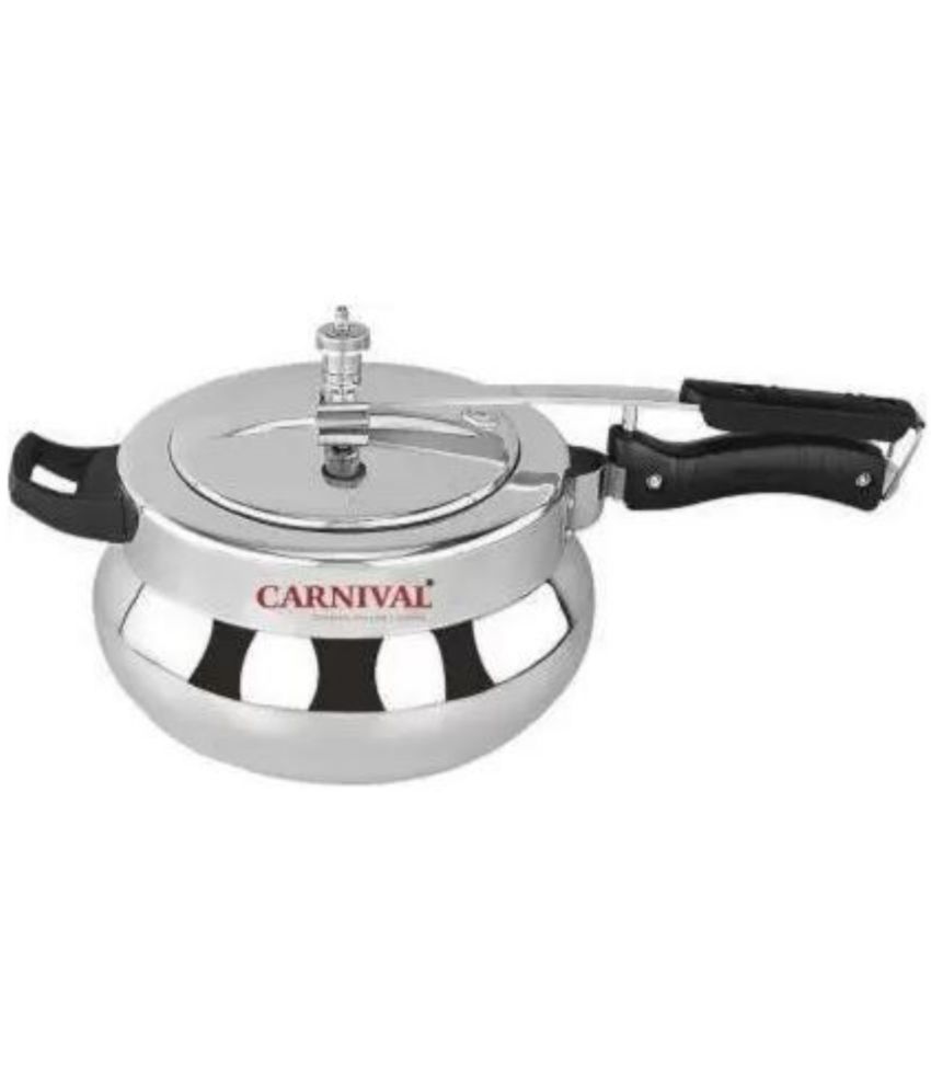     			Carnival Cooker 3.5 L Aluminium InnerLid Pressure Cooker Without Induction Base