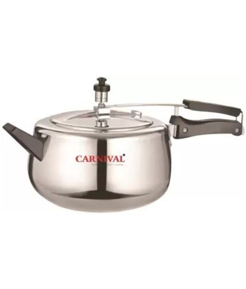     			Carnival cooker 5.5 L Aluminium InnerLid Pressure Cooker Without Induction Base
