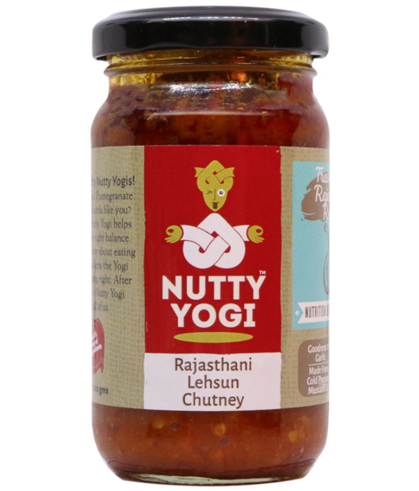     			Nutty Yogi Rajasthani Lehsun Chutney 200 g