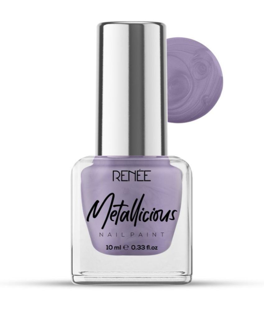     			RENEE Metallicious Nail Paint - Lilac Haze 10ml