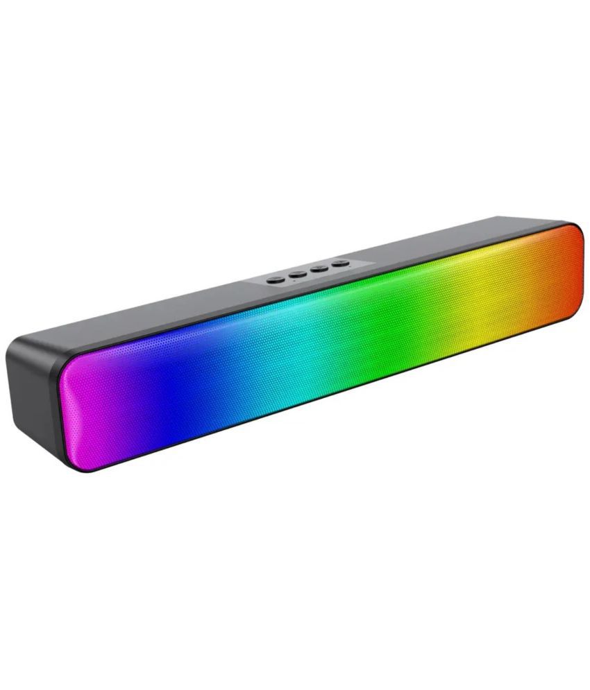     			VEhop with RGB Light 10 W Bluetooth Speaker Bluetooth v5.0 with USB,SD card Slot,Aux Playback Time 8 hrs Assorted