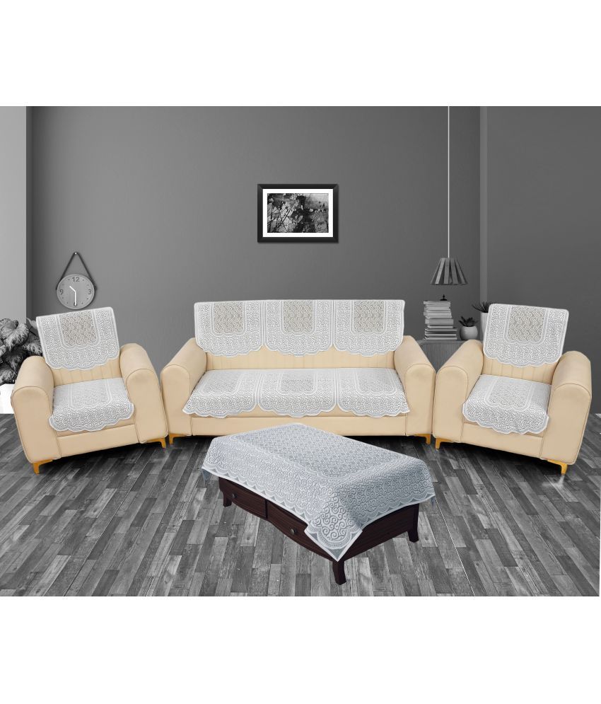     			WISEHOME - 5 Seater Poly Cotton Sofa Cover Set ( More Than 10 )