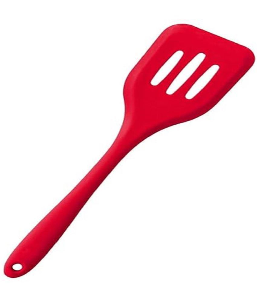     			purple dust - Red Silicone Lifting Spatula ( Pack of 1 )