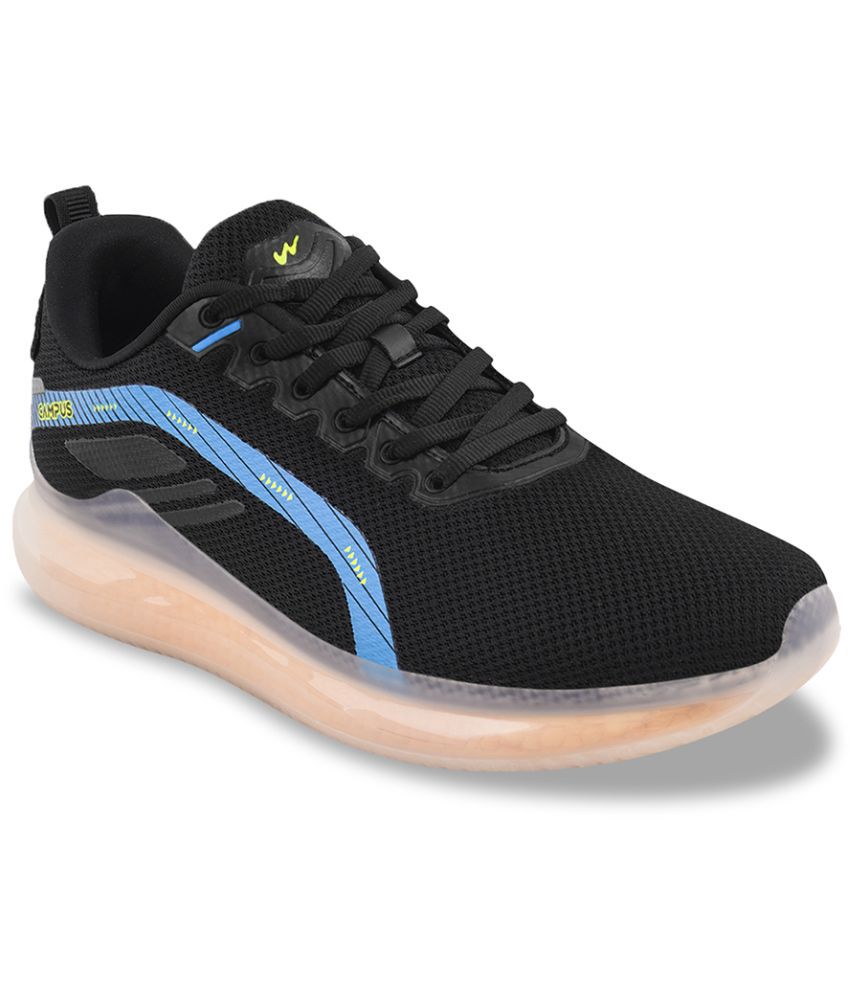     			Campus - BENEDICT Black Men's Sports Running Shoes