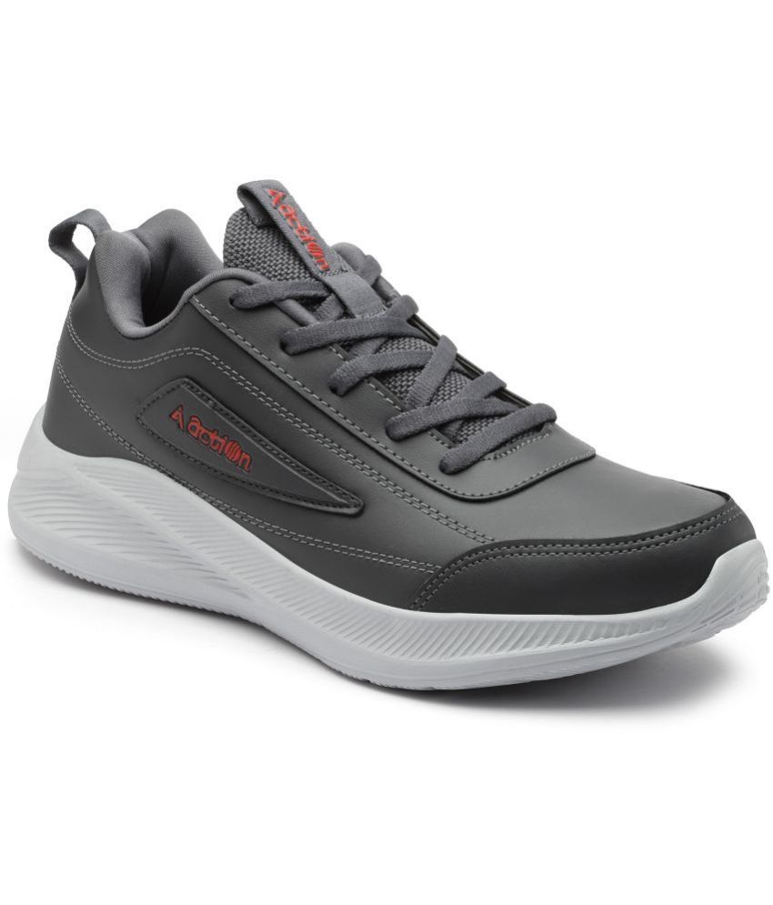     			Action - Sports Running Shoes Dark Grey Men's Sports Running Shoes