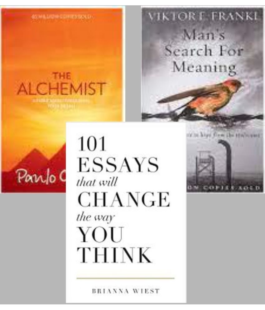     			Alchemist | Man's Search For Meaning + 101 Essays That Will Change The Way You Think