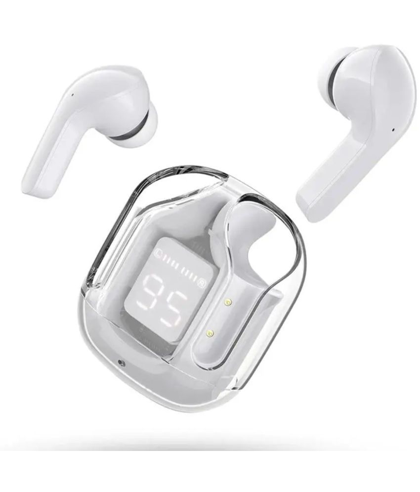     			COREGENIX Premium Ultrapods Bluetooth True Wireless (TWS) In Ear 30 Hours Playback Low Latency IPX4(Splash & Sweat Proof) White