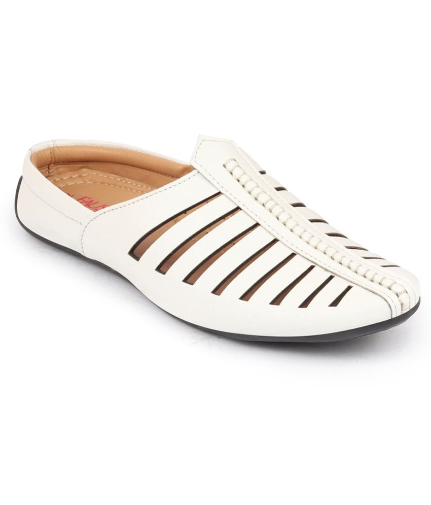     			Fausto - White Men's Designer Shoes