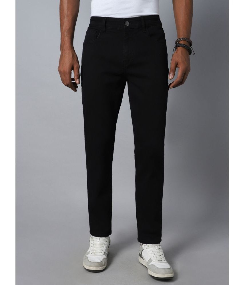     			High Star Slim Fit Basic Men's Jeans - Black ( Pack of 1 )