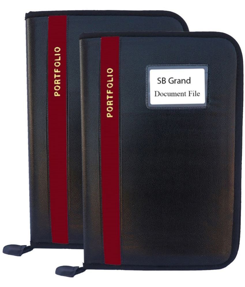     			Sb Grand - Burning Red File Folder ( Pack of 2 )