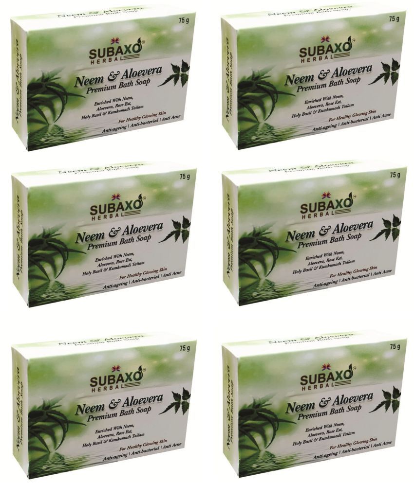     			Subaxo - Beauty Soap for All Skin Type ( Pack of 6 )