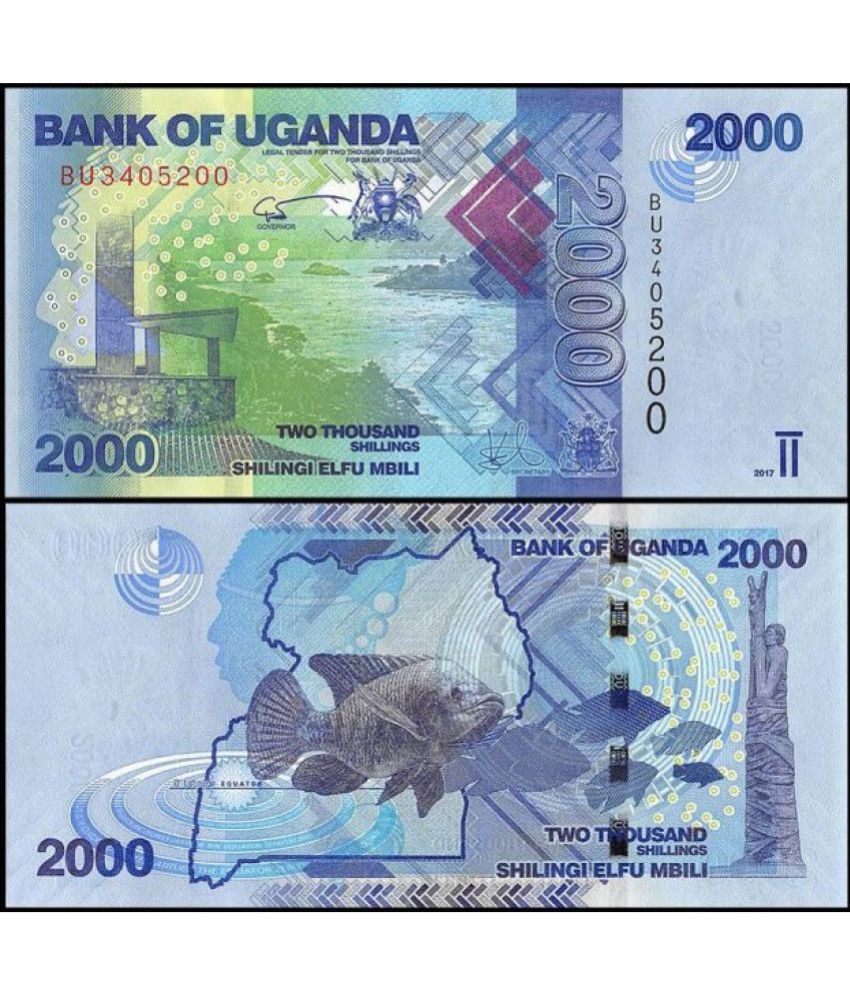     			UGANDA 2000 SHILLINGS IN TOP GRADE