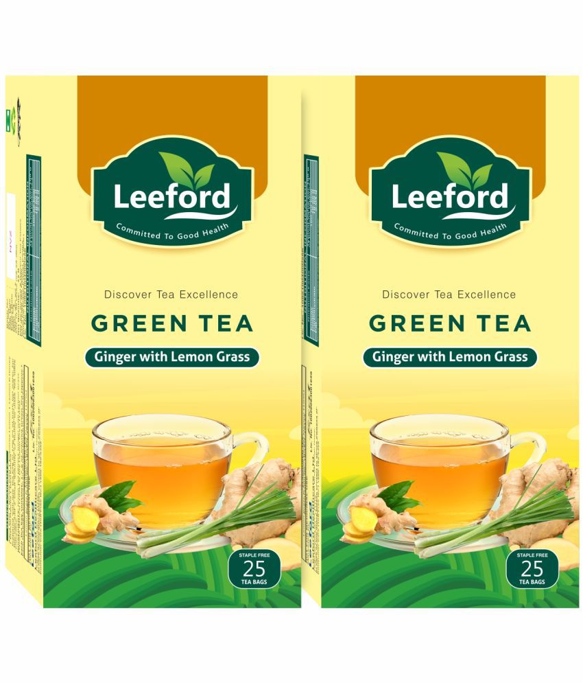     			Leefordgreen Teaginger with Lemongrass for mind relaxation (2 x 25 Bags)