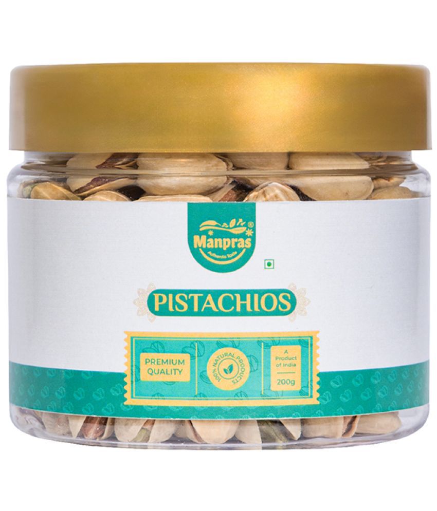     			MANPRAS Premium Pistachio 200Gm (Pack of 1)
