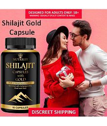 Nutriley Shilajeet Gold Resin Improves Immunity and Memory Enhancer, Natural Energy &amp; Tstosterone enhancer, Improves Performance, Strength &amp; Stamina, Improves Vigour, Hammer of Thor, Sex Stamina