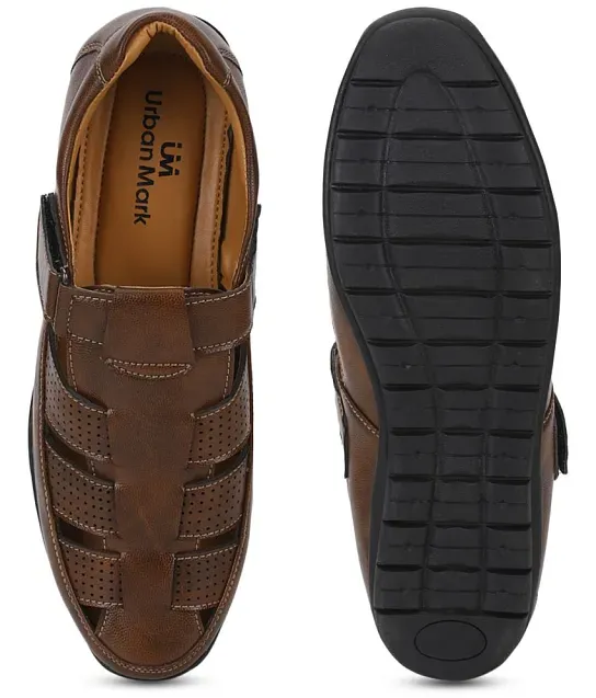 Leather Sandals - Buy Leather Sandals Online in India at Best Price | Myntra