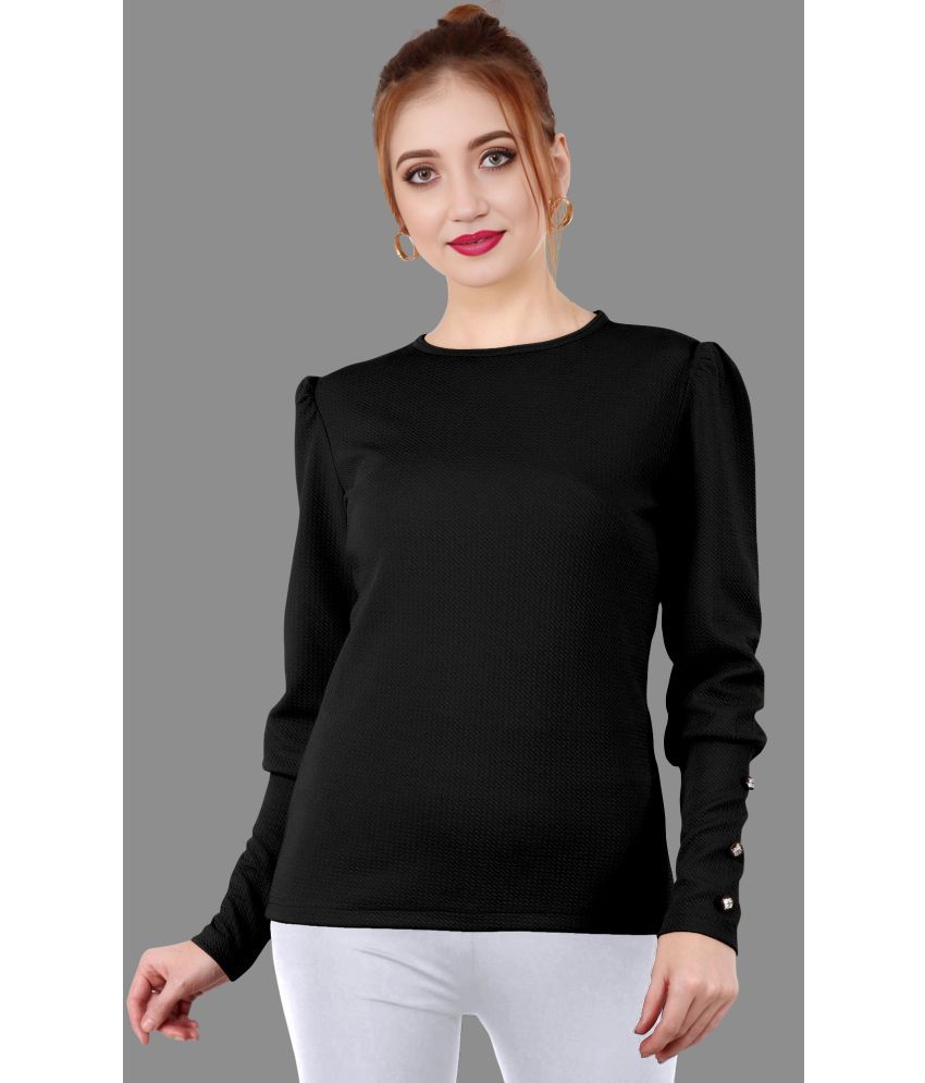     			Apnisha - Black Polyester Women's Regular Top ( Pack of 1 )