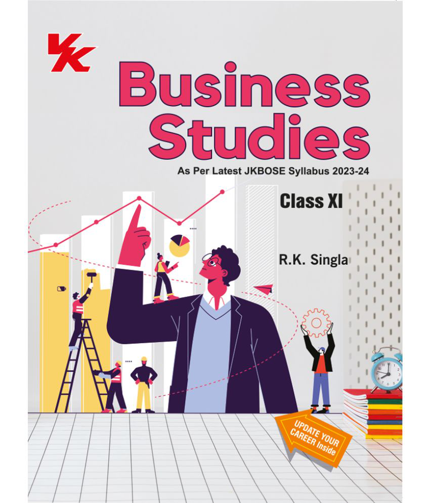     			Business Studies for Class 11 R.K Singla JKBSE Board 2023-24 Examination