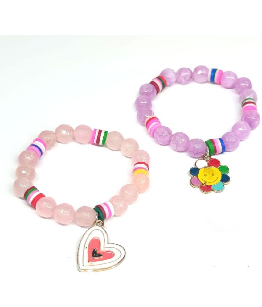     			DAIVYA WELLNESS - Multicolor Bracelet ( Pack of 2 )