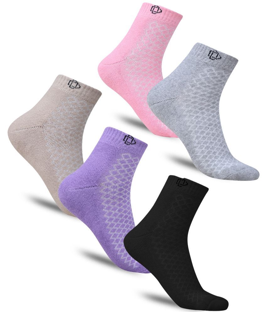     			Dollar - Multicolor Cotton Blend Women's Combo ( Pack of 5 )