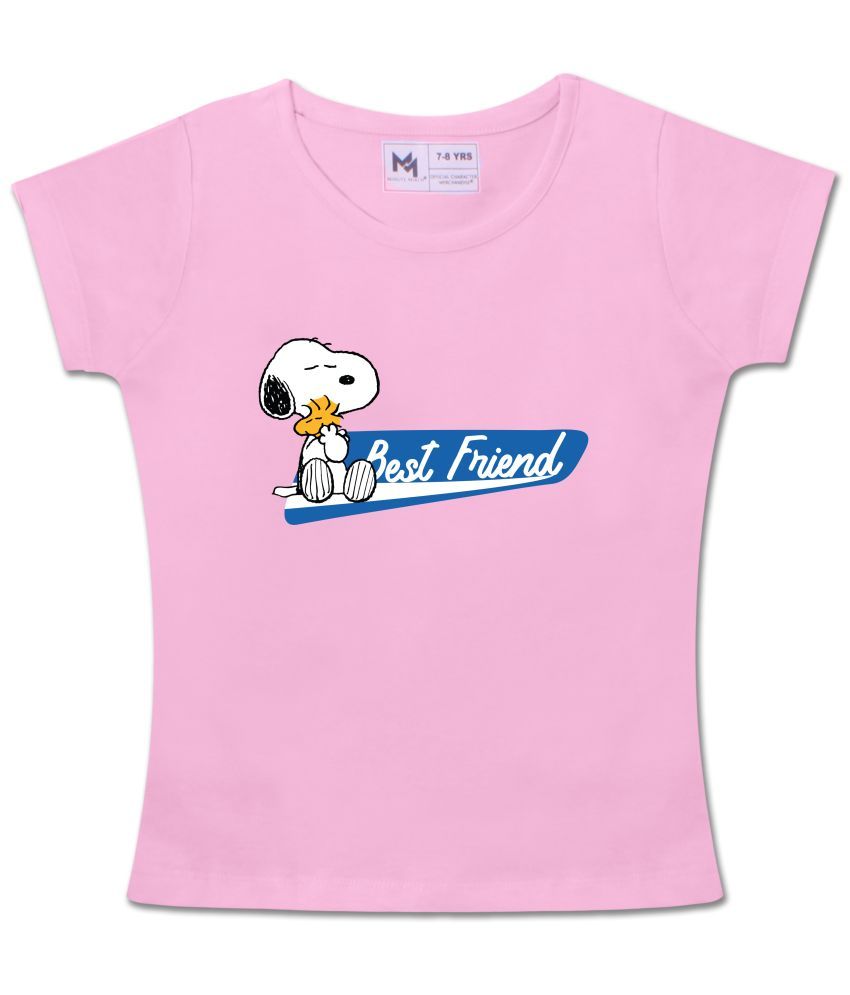     			MINUTE MIRTH - Pink Baby Girl T-Shirt ( Pack of 1 )