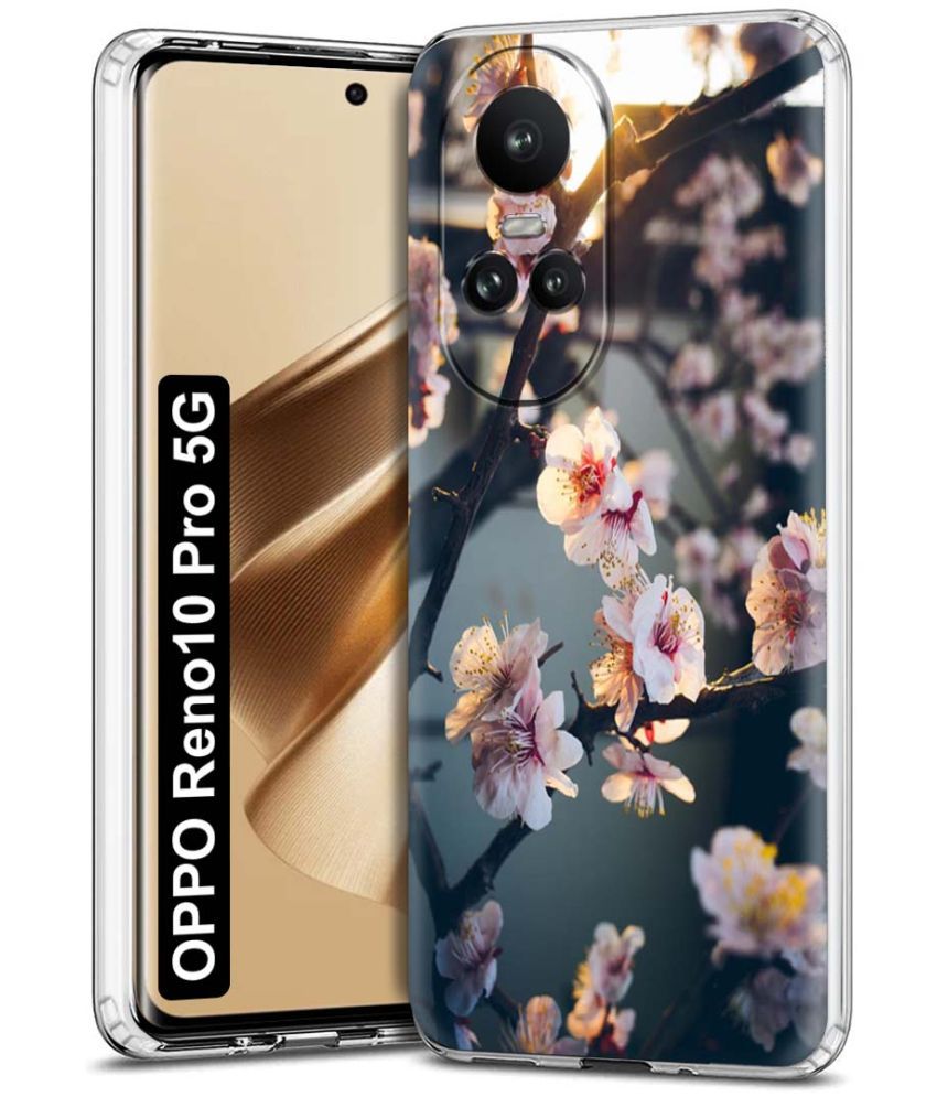     			NBOX - Multicolor Printed Back Cover Silicon Compatible For Oppo Reno 10 Pro ( Pack of 1 )